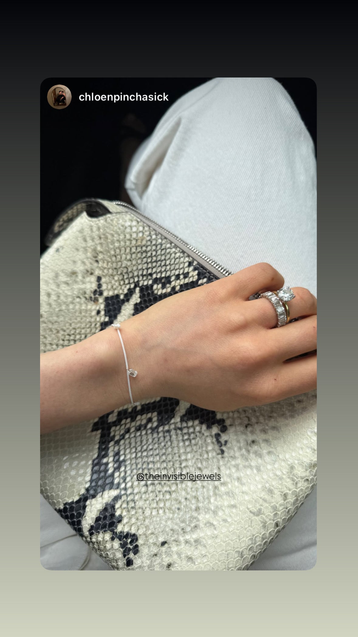 .40 Carat Diamond Thread Bracelet