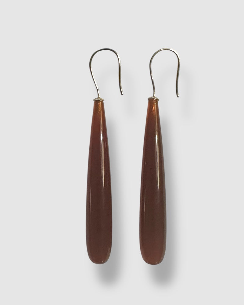 Red Agate Earrings
