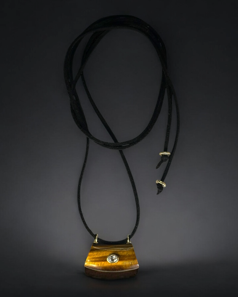 Tigers Eye Lariat