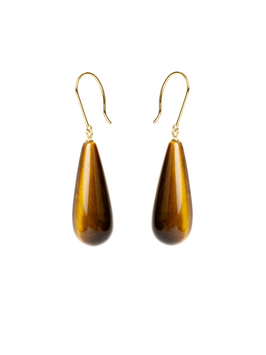 Tigers Eye Earring