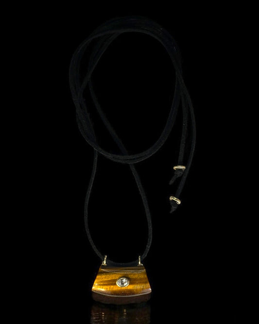 Tigers Eye Lariat