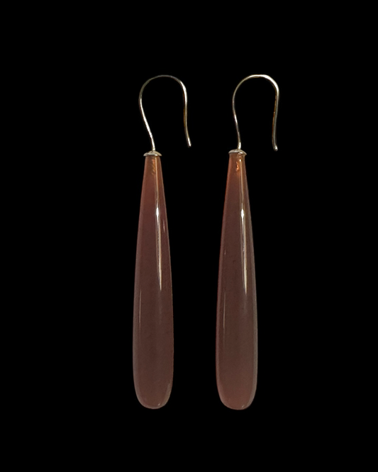 Red Agate Earrings