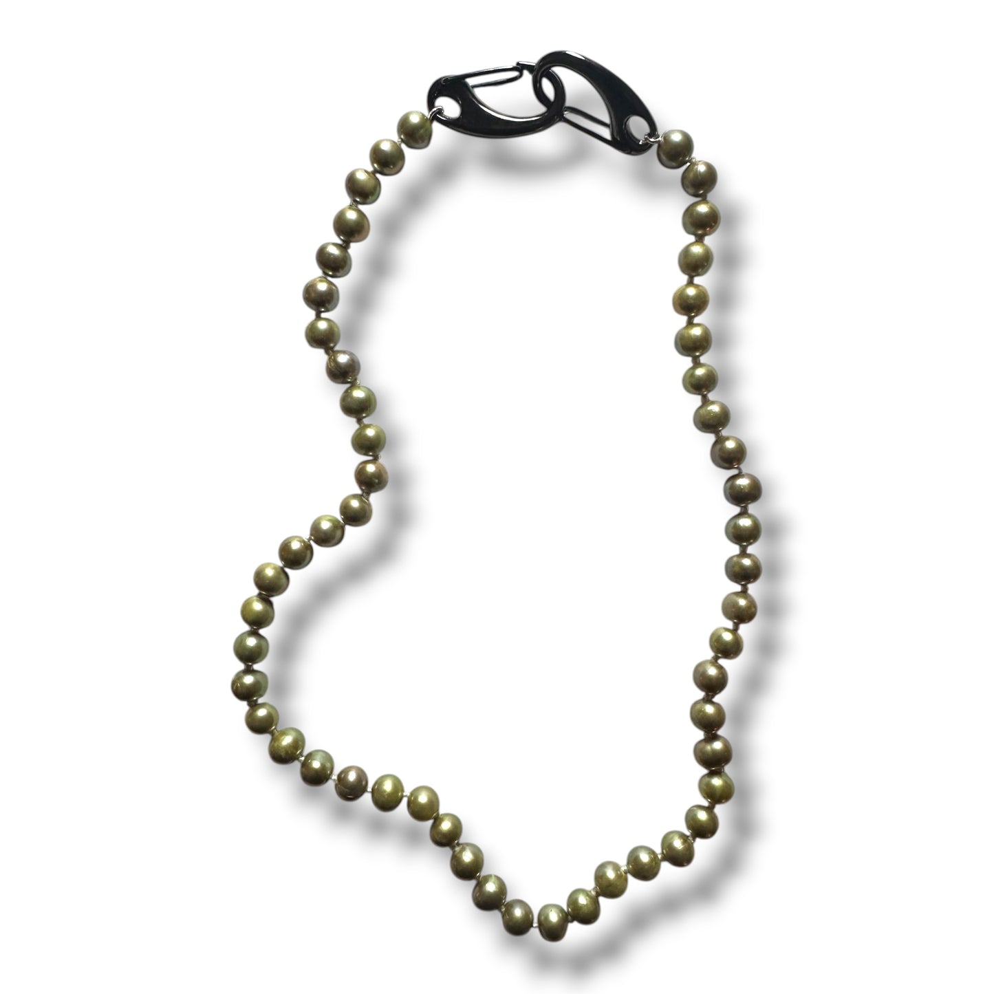 SAGE GREEN PEARL HIP CHAIN OR NECKLACE